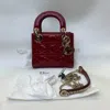 Dior Women Pre-loved Bag Brand New Condition In Burgundy