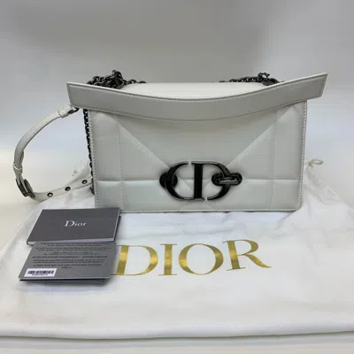 Dior Women Pre-loved Bag Very Good Condition In White