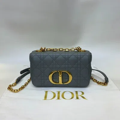 Dior Women Pre-loved Bag Very Good Condition In Gray