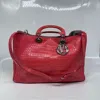Dior Women Pre-loved Bag Very Good Condition In Red