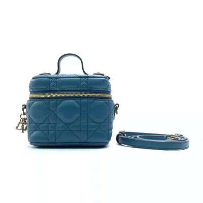 Dior Women Pre-loved Bag Very Good Condition In Blue