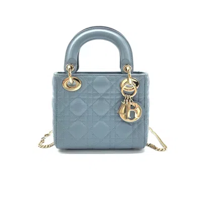Dior Women Pre-loved Bag Very Good Condition In Blue