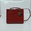 Dior Women Pre-loved Bag Very Good Condition In Red