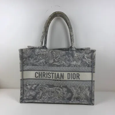 Dior Women Pre-loved Bag Very Good Condition In Gray