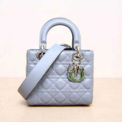 Dior Women Pre-loved Bag Very Good Condition In Blue