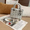 Dior Women Pre-loved Bag Very Good Condition In Silver