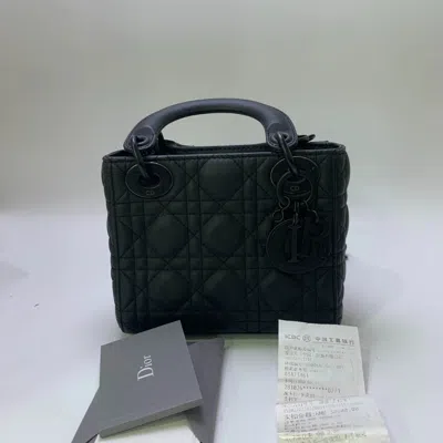 Dior Women Pre-loved Bag Very Good Condition In Black