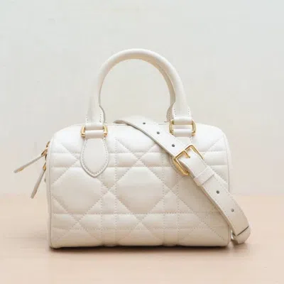 Dior Women Pre-loved Bag Very Good Condition In White