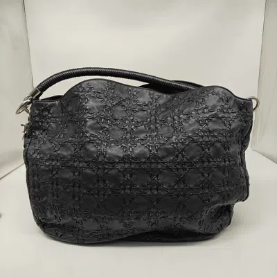 Dior Women Pre-loved Bag Very Good Condition In Black