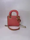 Dior Women Pre-loved Bag Very Good Condition In Red