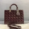Dior Women Pre-loved Bag Very Good Condition In Burgundy