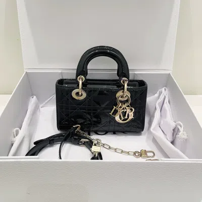 Dior Women Pre-loved Bag Very Good Condition In Black