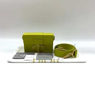 Dior Women Pre-loved Bag Very Good Condition In Green