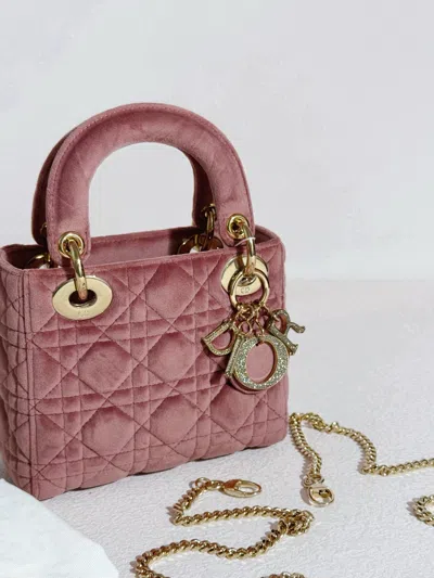 Dior Women Pre-loved Bag Very Good Condition In Pink
