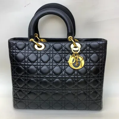 Dior Women Pre-loved Bag Very Good Condition In Black