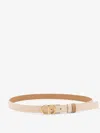 Dior Women Reversible Leather Belt In Neutral