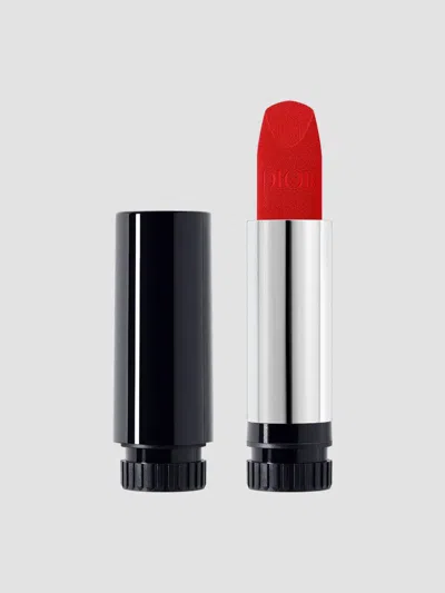 Dior Women's Rouge  Lipstick Refill In 999 Velvet