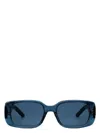Dior Wil S2u 53mm Rectangular Sunglasses In Blue