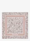 Dior Women Toile De Jouy Natura Silk Foulard In Pink