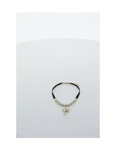Dior Women Toile De Jouy Soleil Choker In Gold