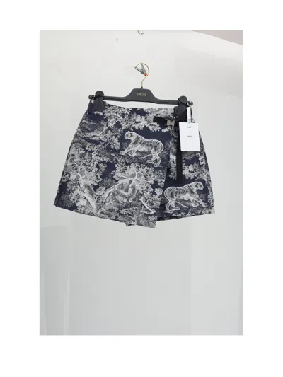 Dior Women Trouser In Blue