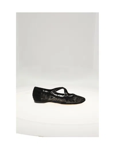 Dior Women Very  Ballerina 0.5cm In Black