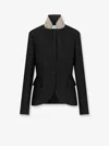 Dior Jacket With Buttoned Cuffs And Flap Pockets In Black