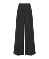 Dior Wool Bell Bottoms In Black