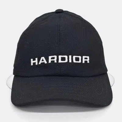 Pre-owned Dior Wool Black Homme Cap
