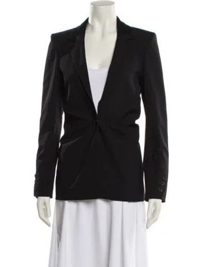 Pre-owned Dior Wool Blazer In Black
