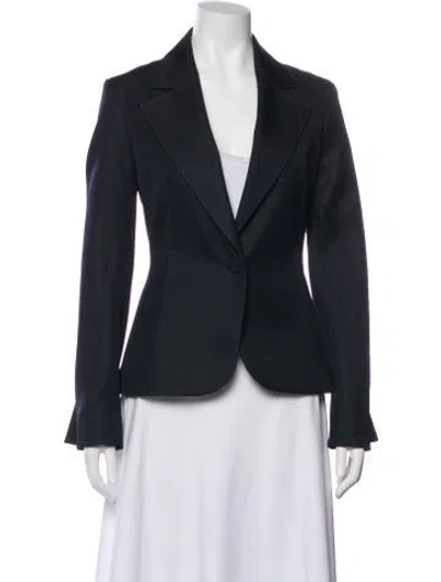 Pre-owned Dior Wool Blazer In Black