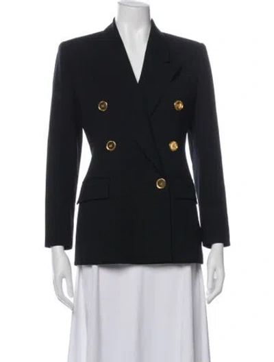 Pre-owned Dior Wool Blazer In Black