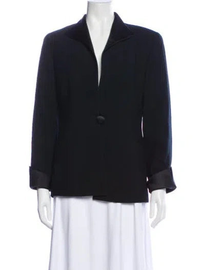 Pre-owned Dior Wool Blazer In Black