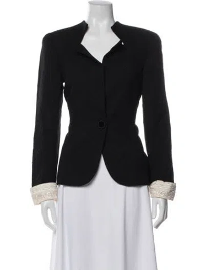 Pre-owned Dior Wool Blazer In Black