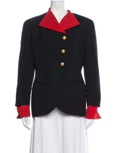 Pre-owned Dior Wool Blazer In Black