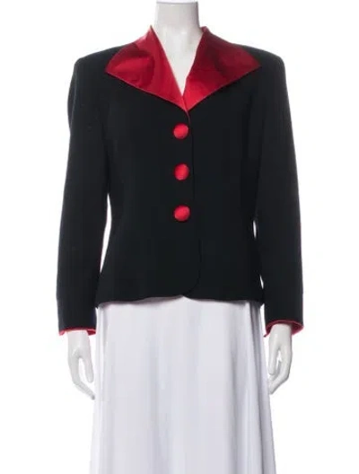 Pre-owned Dior Wool Blazer In Black