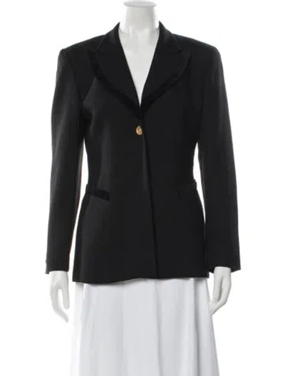 Pre-owned Dior Wool Blazer In Black