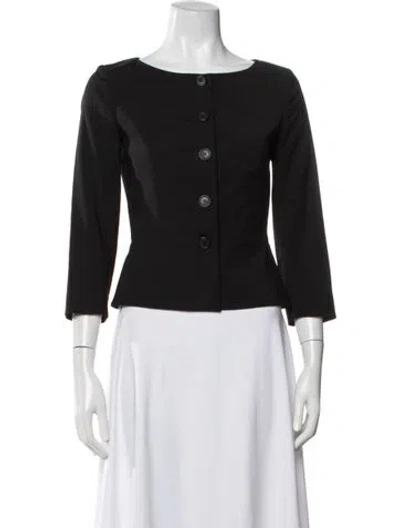 Pre-owned Dior Wool Blazer In Black