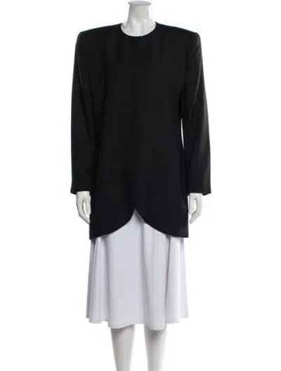 Pre-owned Dior Wool Blazer In Black