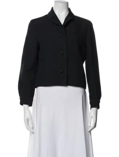 Pre-owned Dior Wool Blazer In Blue