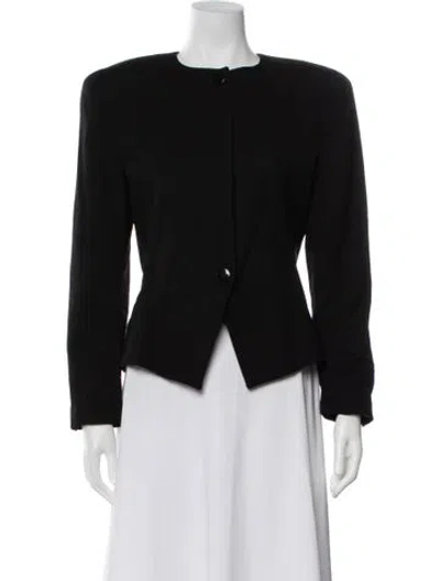 Pre-owned Dior Wool Blazer In Blue