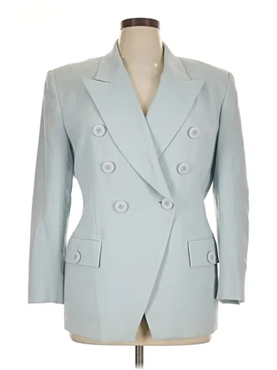 Pre-owned Dior Wool Blazer Jacket In Blue