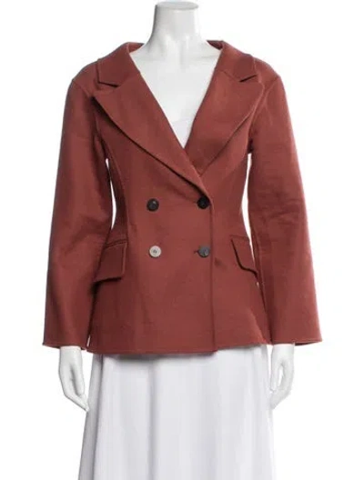 Pre-owned Dior Wool Blazer In Red