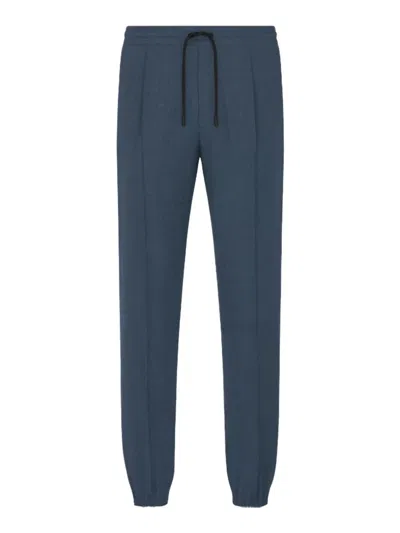 Dior Wool Blend Pants In Black