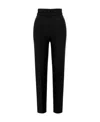 Dior Wool Casual Trousers In Black