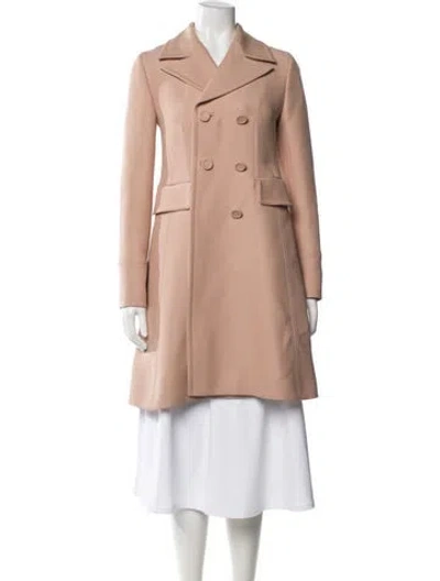 Pre-owned Dior Wool Coat In Neutral