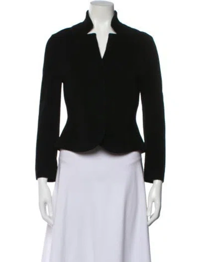 Pre-owned Dior Wool Evening Jacket In Black