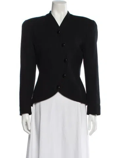 Pre-owned Dior Wool Evening Jacket In Black