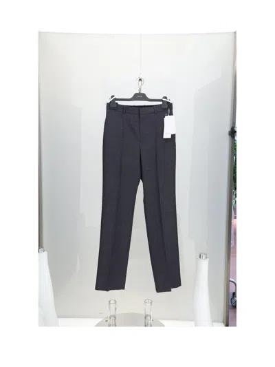Dior Wool Fleece Trousers In Gray