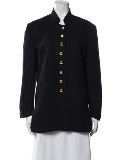 Pre-owned Dior Wool Jacket In Blue